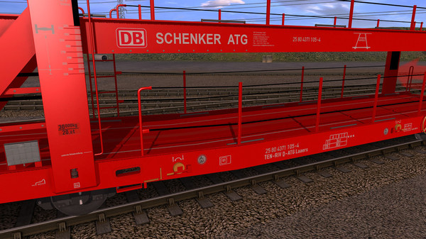 Игра Trainz 2022 DLC - Laaers Car Transporter, скриншот