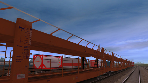 Игра Trainz 2022 DLC - Laaers Car Transporter, скриншот