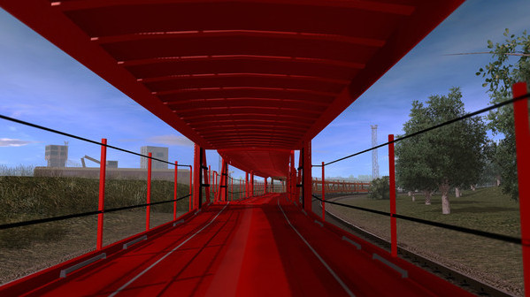 Игра Trainz 2022 DLC - Laaers Car Transporter, скриншот