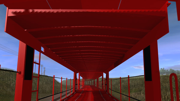 Игра Trainz 2022 DLC - Laaers Car Transporter, скриншот