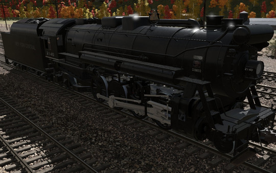Игра Trainz 2022 DLC - New York Central 10a 2-8-2, скриншот