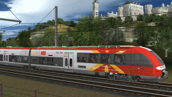 Игра Trainz 2022 DLC - SNCF - AGC Languedoc, скриншот