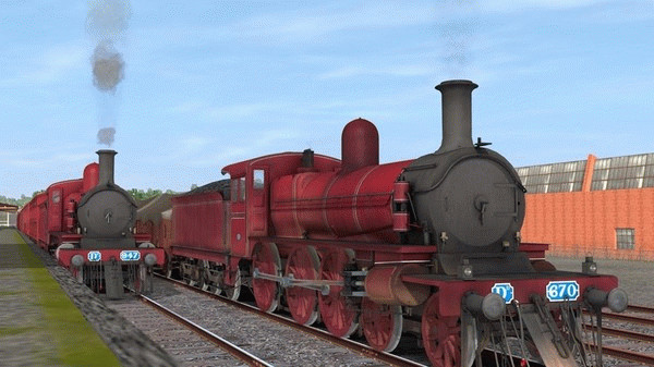 Игра Trainz 2022 DLC - Victorian Railways Type 4 DD Class Pack - Canadian Red, скриншот