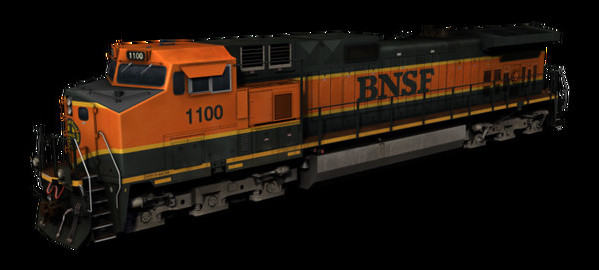 Игра Trainz Plus DLC - BNSF Railway - GE C44-9W Heritage 1, скриншот