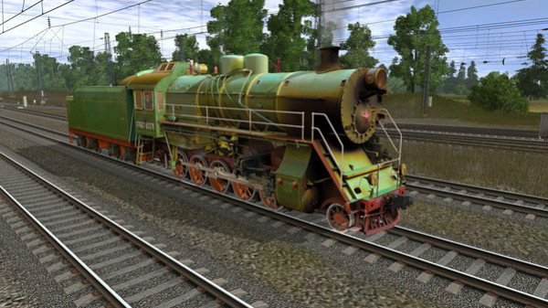 Игра Trainz Plus DLC - CO17-1374 ( Russian Loco and Tender ), скриншот