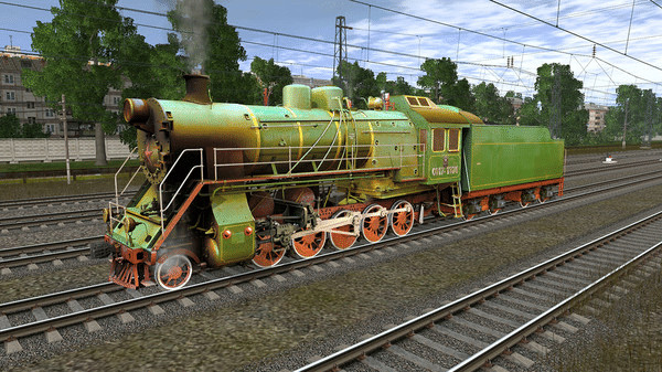 Игра Trainz Plus DLC - CO17-1374 ( Russian Loco and Tender ), скриншот