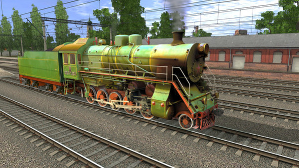 Игра Trainz Plus DLC - CO17-1374 ( Russian Loco and Tender ), скриншот