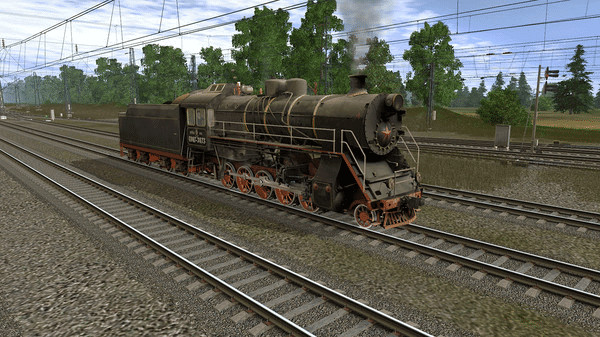 Игра Trainz Plus DLC - CO17-3173 ( Russian Loco and Tender ), скриншот