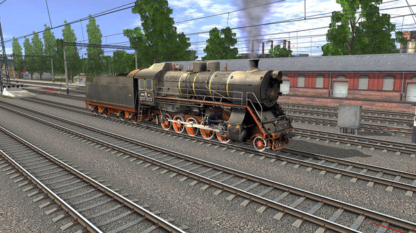 Игра Trainz Plus DLC - CO17-3173 ( Russian Loco and Tender ), скриншот
