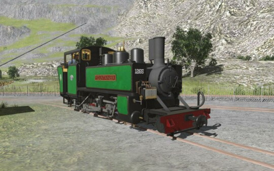 Игра Trainz Plus DLC - Ffestiniog Railway Alco 1265 Mountaineer, скриншот