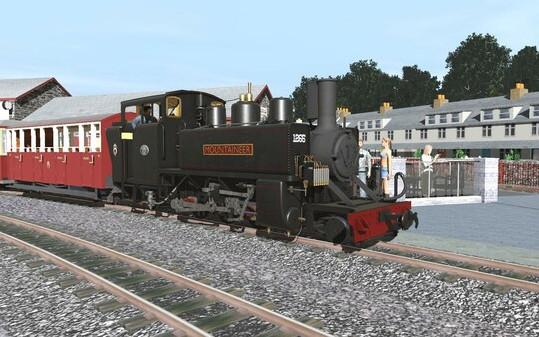 Игра Trainz Plus DLC - Ffestiniog Railway Alco 1265 Mountaineer, скриншот