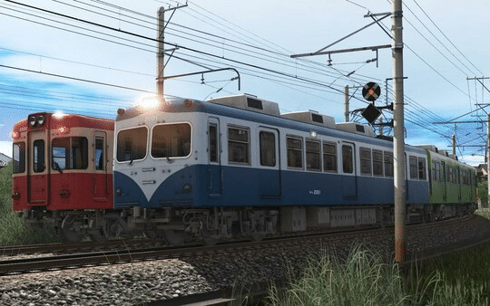 Игра Trainz Plus DLC - Former Keio 2000 Series - Choshi & Iyo Railway Pack, скриншот