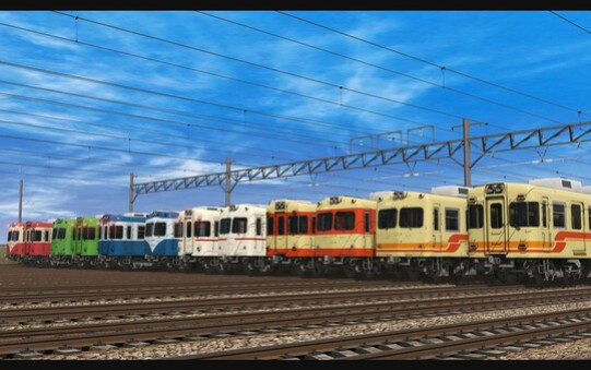 Игра Trainz Plus DLC - Former Keio 2000 Series - Choshi & Iyo Railway Pack, скриншот