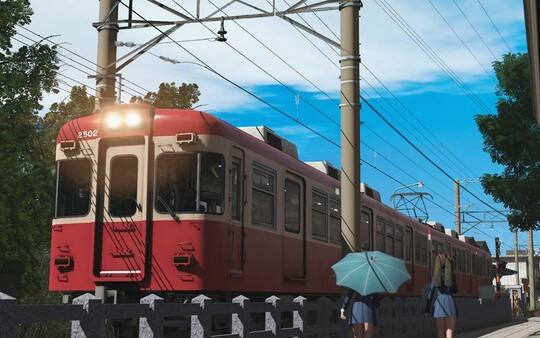 Игра Trainz Plus DLC - Former Keio 2000 Series - Choshi & Iyo Railway Pack, скриншот