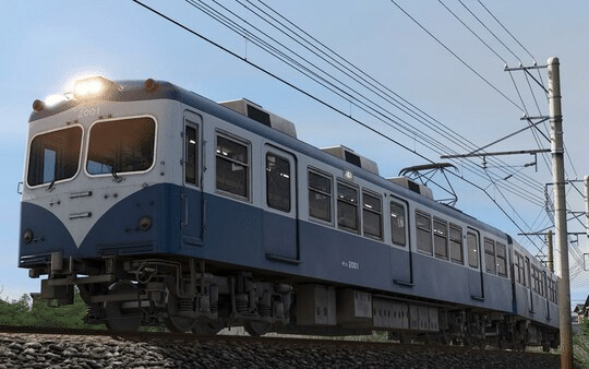 Игра Trainz Plus DLC - Former Keio 2000 Series - Choshi & Iyo Railway Pack, скриншот