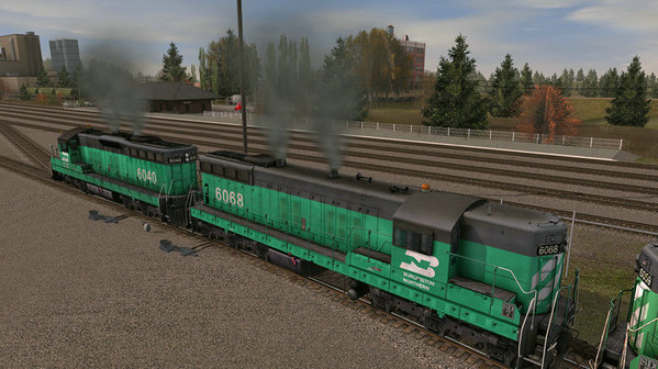 Игра Trainz Plus DLC - Legacy of the Burlington Northern II, скриншот