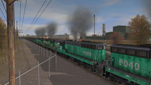 Игра Trainz Plus DLC - Legacy of the Burlington Northern II, скриншот