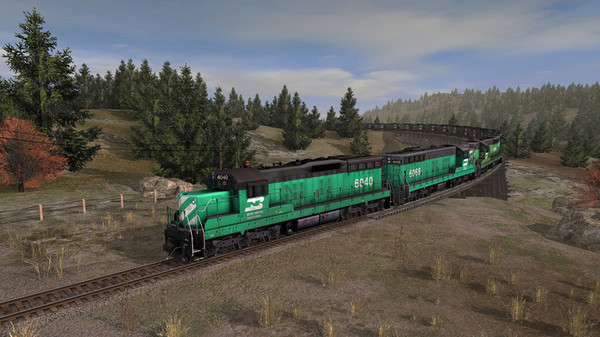 Игра Trainz Plus DLC - Legacy of the Burlington Northern II, скриншот