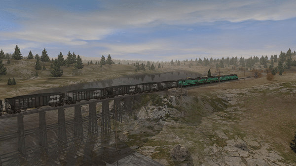 Игра Trainz Plus DLC - Legacy of the Burlington Northern II, скриншот