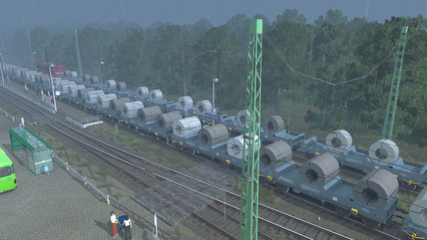 Игра Trainz Plus DLC - Shmmns Coil Transporter, скриншот