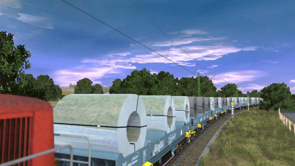 Игра Trainz Plus DLC - Shmmns Coil Transporter, скриншот