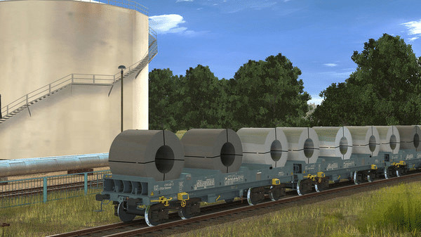 Игра Trainz Plus DLC - Shmmns Coil Transporter, скриншот