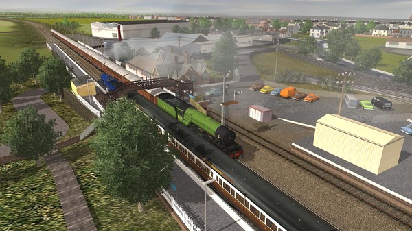 Игра Trainz Plus DLC - The Flying Scotsman 1920s, скриншот