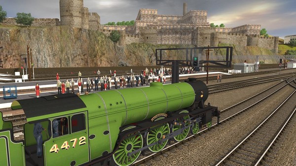 Игра Trainz Plus DLC - The Flying Scotsman 1920s, скриншот