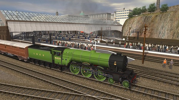 Игра Trainz Plus DLC - The Flying Scotsman 1920s, скриншот
