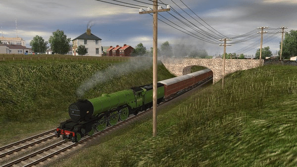 Игра Trainz Plus DLC - The Flying Scotsman 1920s, скриншот
