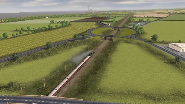 Игра Trainz Plus DLC - The Flying Scotsman 1920s, скриншот