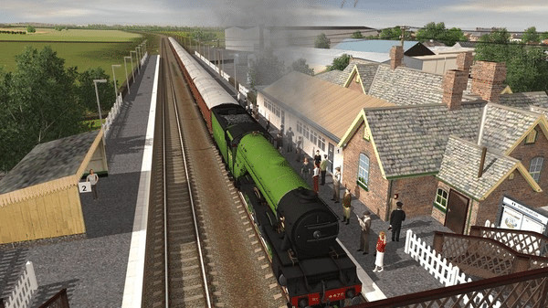 Игра Trainz Plus DLC - The Flying Scotsman 1920s, скриншот