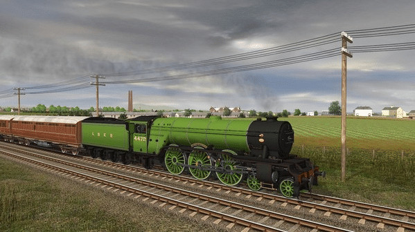 Игра Trainz Plus DLC - The Flying Scotsman 1920s, скриншот