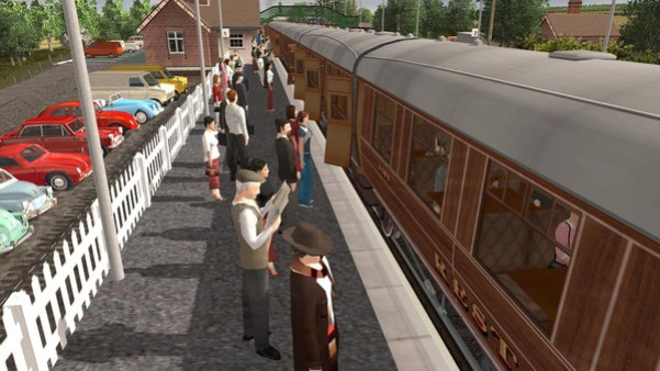 Игра Trainz Plus DLC - The Flying Scotsman 1920s, скриншот