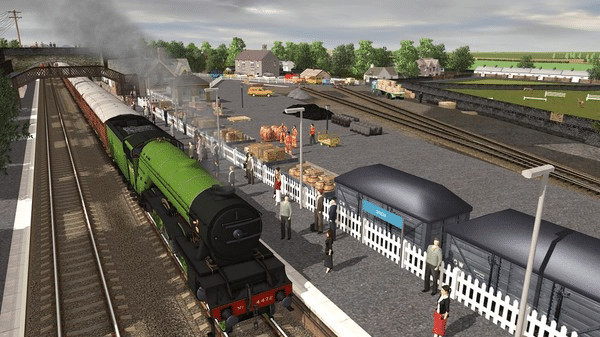 Игра Trainz Plus DLC - The Flying Scotsman 1920s, скриншот