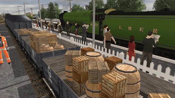 Игра Trainz Plus DLC - The Flying Scotsman 1920s, скриншот