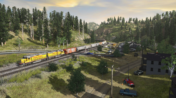 Игра Trainz Railroad Simulator 2022, скриншот