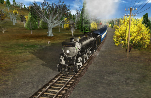 Игра Trainz Simulator DLC: Blue Comet, скриншот
