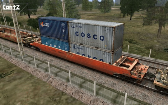 Игра Trainz Simulator DLC: CONTZ Pack - Basic Edition, скриншот