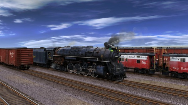 Игра Trainz Simulator DLC: Nickel Plate High Speed Freight Set, скриншот