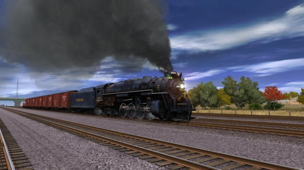 Игра Trainz Simulator DLC: Nickel Plate High Speed Freight Set, скриншот
