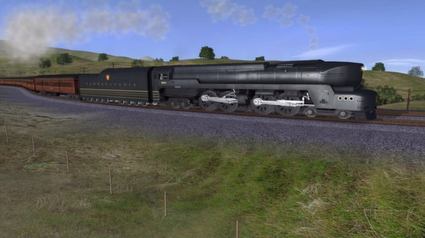 Игра Trainz Simulator DLC: PRR T1, скриншот