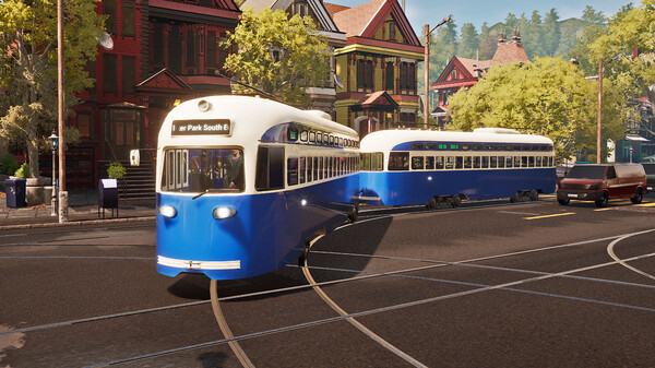 Игра Tram Simulator Urban Transit, скриншот