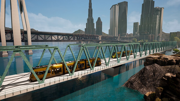 Игра Tram Simulator Urban Transit, скриншот