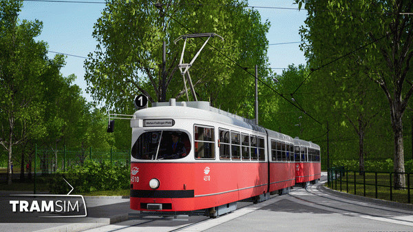 Игра TramSim DLC Type E1, скриншот
