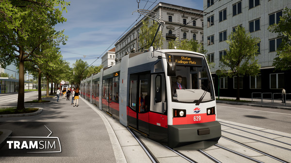 Игра TramSim DLC Type ULF, скриншот