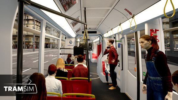 Игра TramSim DLC Type ULF, скриншот