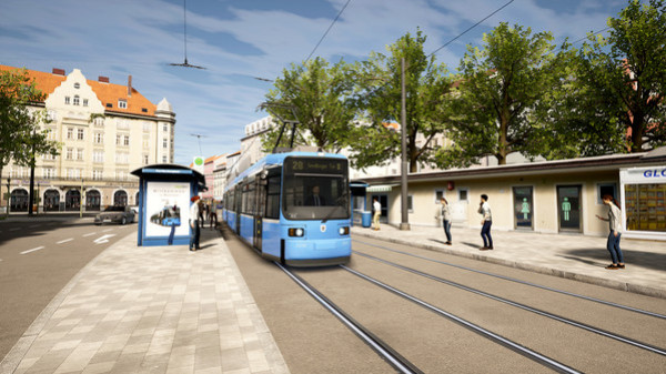 Игра TramSim Munich - The Tram Simulator, скриншот