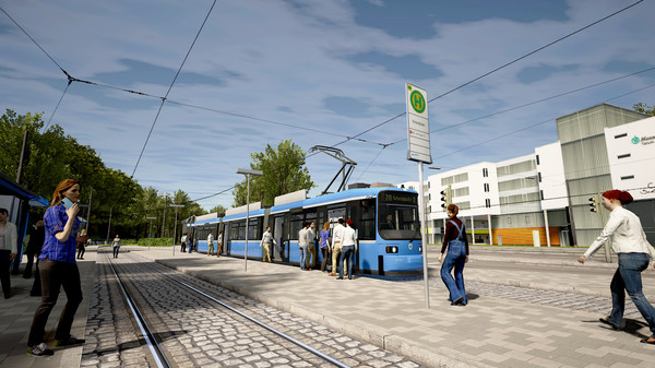 Игра TramSim Munich - The Tram Simulator, скриншот