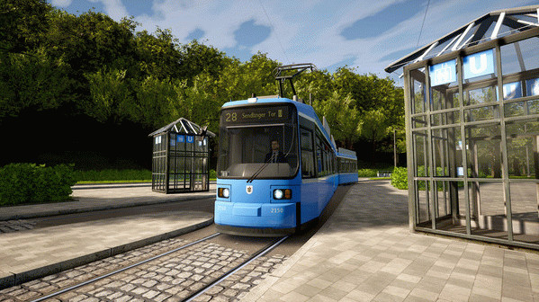 Игра TramSim Munich - The Tram Simulator, скриншот